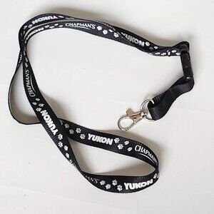 CHAPMANS ICE CREAM Official Lanyard Chapman's YUKON Ice Cream Caribou Tracks